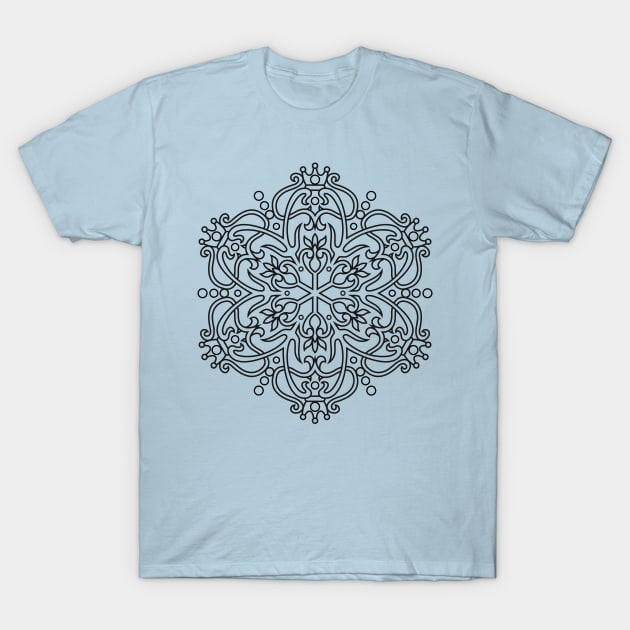 MANDALA to paint by yourself 03 T-Shirt by EDDArt